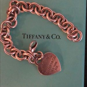 Tiffany and Co. Heart Tag Bracelet.